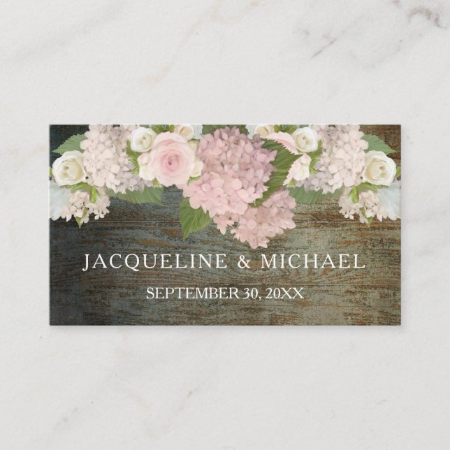 Colocar Cartões Rendas Rústicas em Casca de Madeir (Frente)