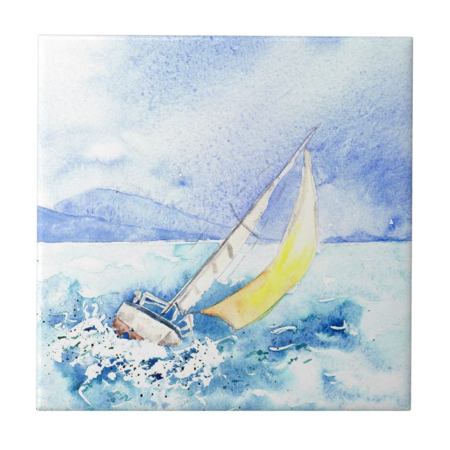 "Colocou saltos sobre" o azulejo (Frente)