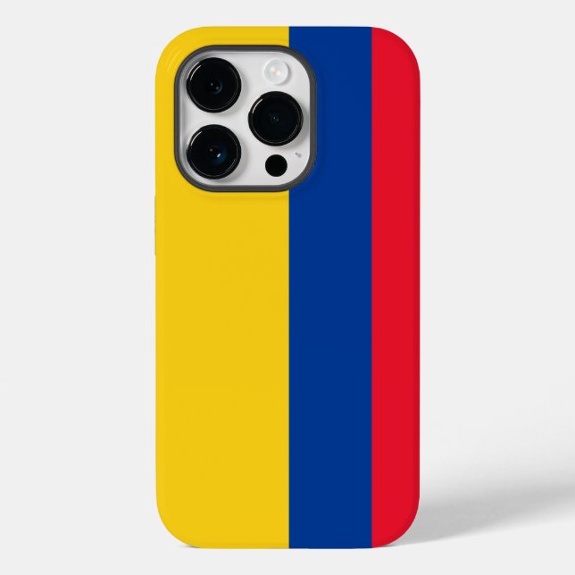Colombia Flag Cell Phone Case (Verso)