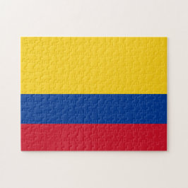 Colombia Flag Jigsera Quebra-cabeça