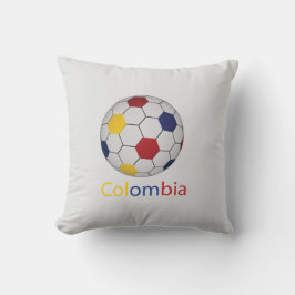 Colômbia Futebol Almofada de Lançamento