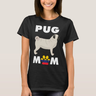 Colombiana Pug Mãe Camisa Essencial 1013