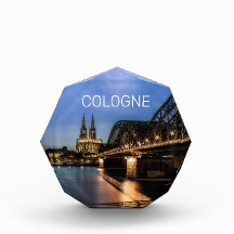 Colônia Cityscape Alemanha Dom Night Souvenir