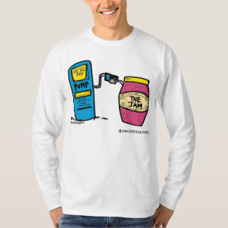 Coloque a camisa emperrada