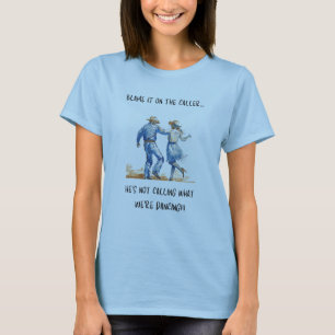 Coloque a culpa na camiseta do caller