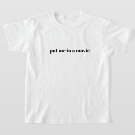 Coloque-me em uma camiseta de cinema