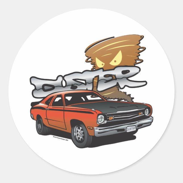 Coloque meu adesivo Duster 3" (Frente)