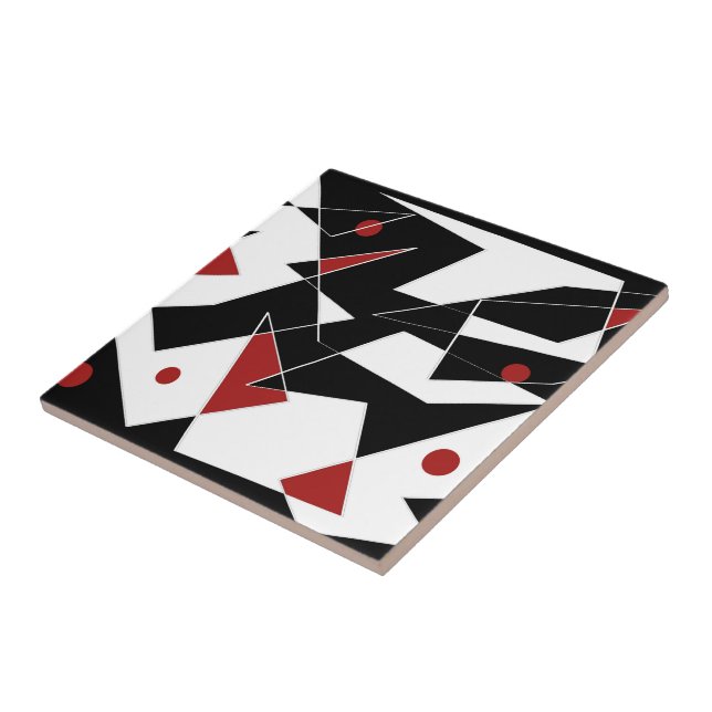 Coloque o Azulejo cerâmico Red Balls (Lateral)