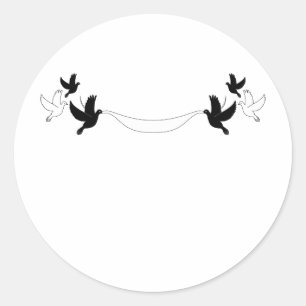 Coloque os adesivos do banner do Carregando