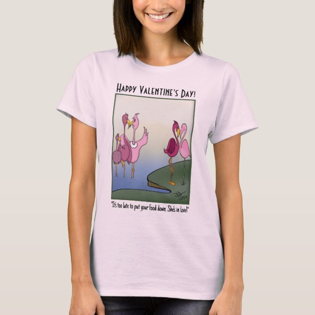 Coloque seu pé na camisa do Dia de os namorados ro (Frente)