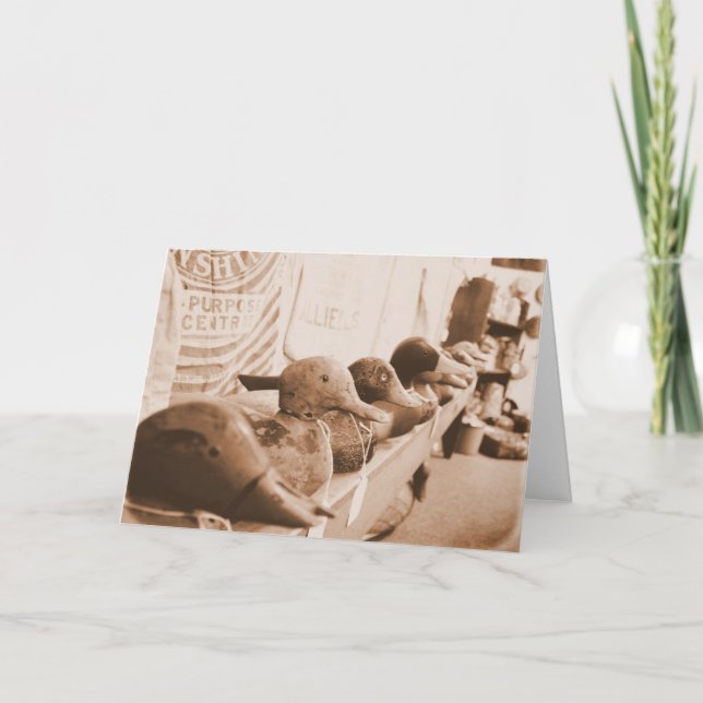 Coloque seus pés em uma fila - Cartão de saudação (Frente)