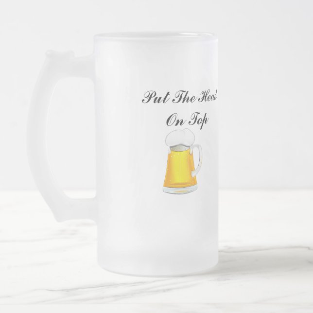 Coloque sua cerveja em uma caneca de cerveja para  (Esquerda)