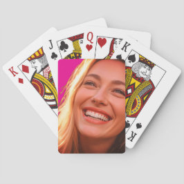 Coloque sua foto em um baralho de cartas clássicas