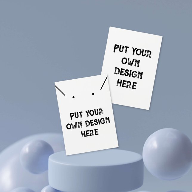 Coloque sua própria placa de exibição de brincos d (Criador carregado)