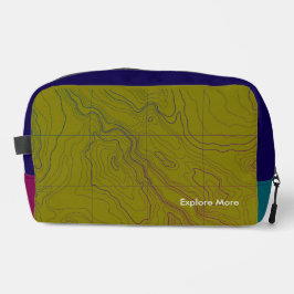 Color Block Explore More Ditty Bag