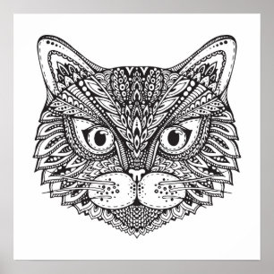 Color It Poster CAT