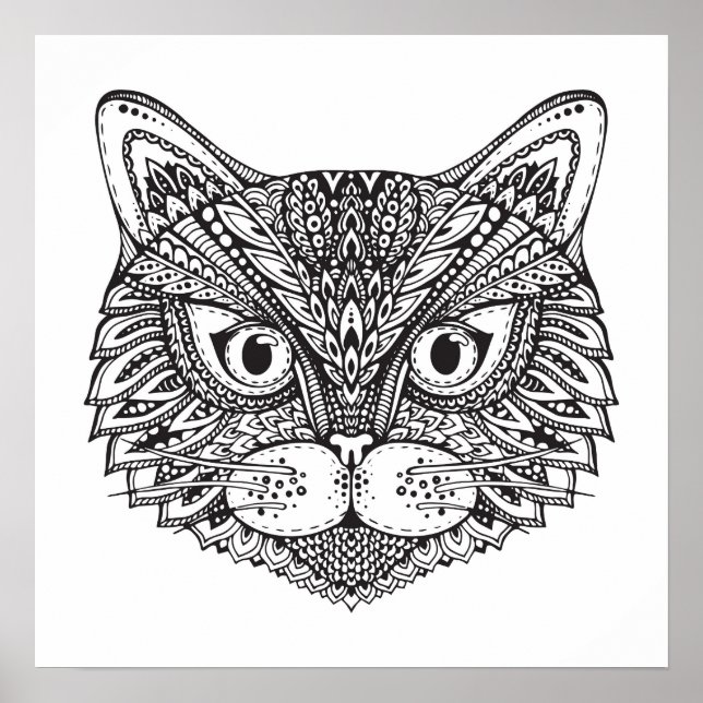 Color It Poster CAT (Frente)