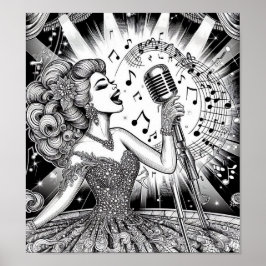 COLOR IT YOURSELF! Adult Coloring Book Poster