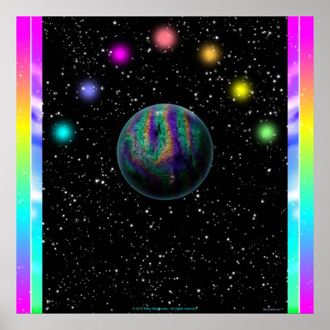 Color space mini poster (Frente)