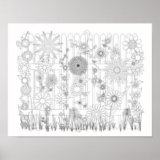 Color Your Own Poster