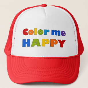 Colora-me boné feliz