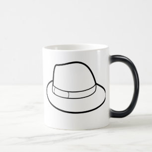 Colora o calor em mudança - caneca sensível do