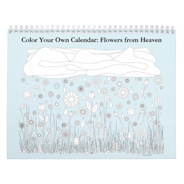 Colora seu próprio calendário (Capa)