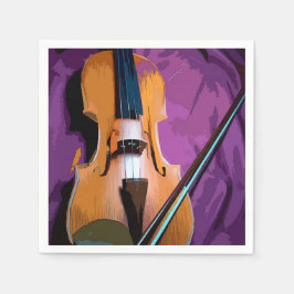 Coloração de guardanapos - Viola