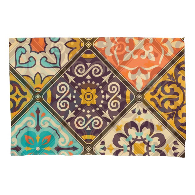Coloração de retalhos: Design de Azulejo Majolica (Frente)