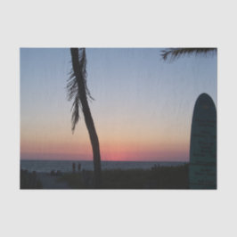 Coloração solar tropical em papel tecidular