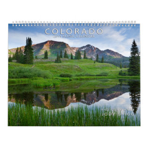 Colorado 2015 calendários cénicos