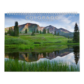 Colorado 2015 calendários cénicos