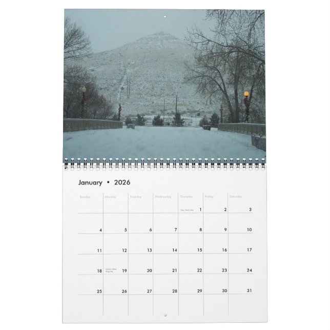 Colorado 2015 fotografa o calendário (Jan 2026)
