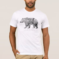 Colorado Bear | Folha rachada | Camisas de uso mas