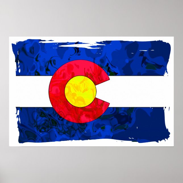 COLORADO FLAG Poster (Frente)