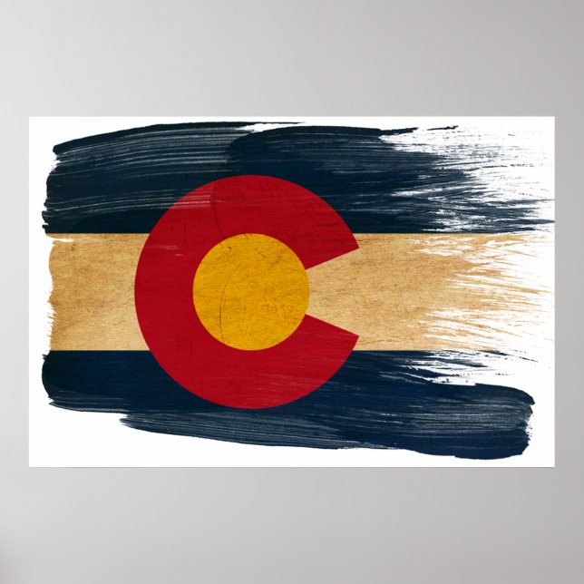 Colorado Flag Posters (Frente)