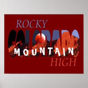 Colorado - Poster da Montanha Rochosa