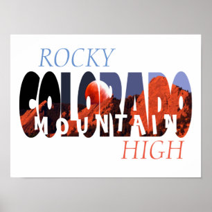 Colorado - Poster da Montanha Rochosa