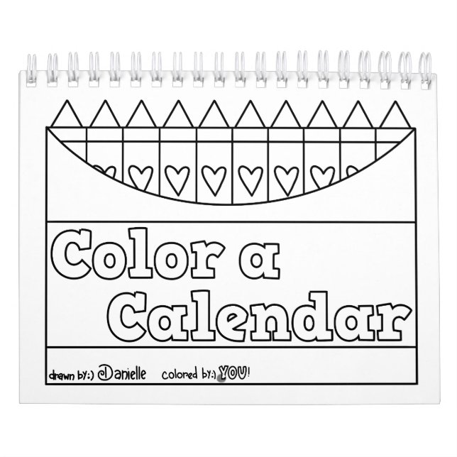 Colore a Edição do segundo do Calendário (Capa)