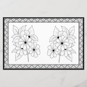 Colore Elegante Seu Próprio Papel Personalizado