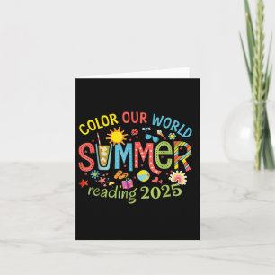 Colore nosso Programa de Leitura do Verão de 2025 