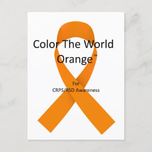 Colore o Cartão Postal Mundial Laranja™