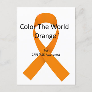 Colore o Cartão Postal Mundial Laranja™
