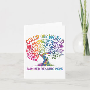 Colore o nosso Programa Mundial de Leitura de Verã