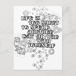 Colore seu próprio cartão postal