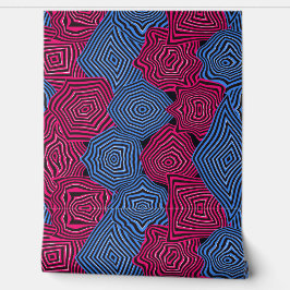 Colorful Art Nouveau Geometric Pattern