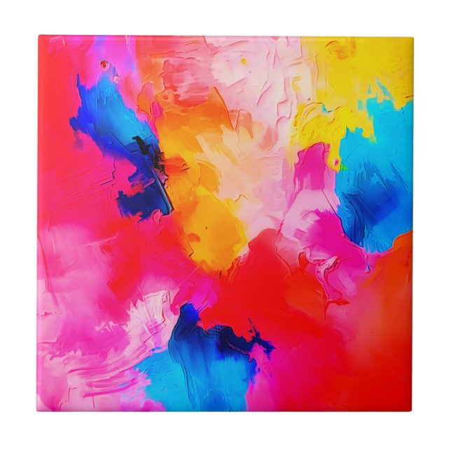 colorful  artistic patches  (Frente)