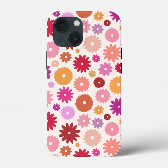 Colorful Blooms Pattern (Verso)