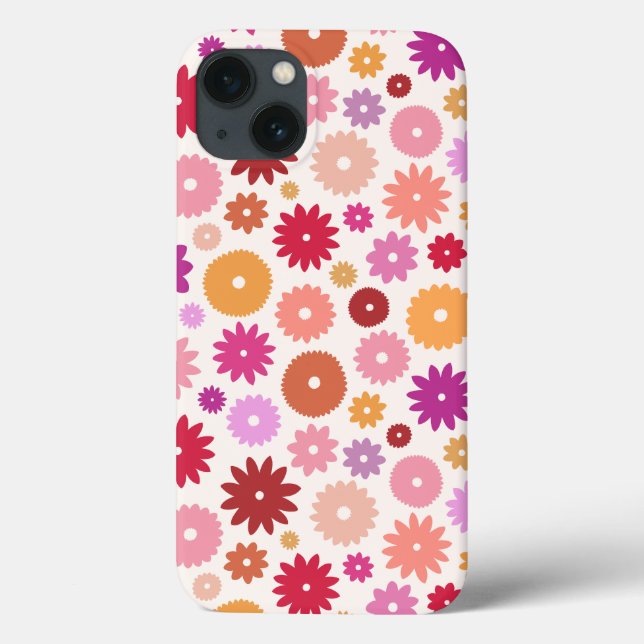 Colorful Blooms Pattern (Verso)