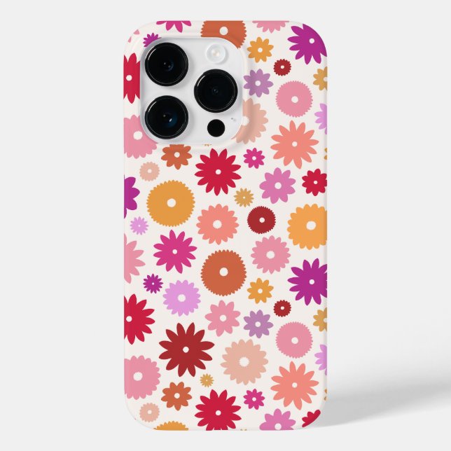 Colorful Blooms Pattern (Verso)